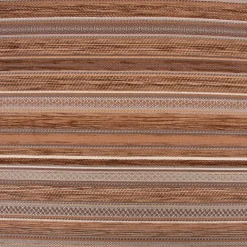 Möbelstoff Bezugsstoff Chenille KRUMBACH Streifen braun beige 140cm Breite