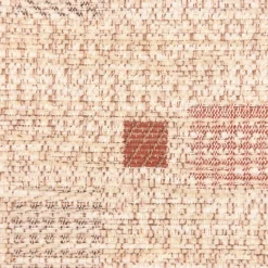 Möbelstoff Bezugsstoff Chenille WALSUM Kästchen braun beige 140cm Breite