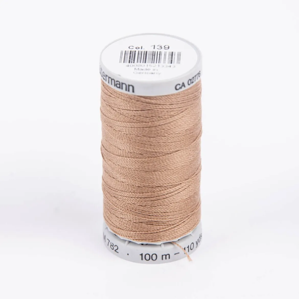 Möbelstoffgarn Nähfaden Nähgarn Extra Stark Gütermann Farbnr. 139 camel 100 Meter/Spule