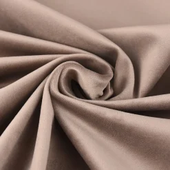 Möbelstoff Polsterstoff Bezugstoff Samtstoff Samt taupe 140cm breit