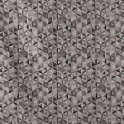Möbelstoff Polsterstoff Dekostoff AURA Retro Blumen grau 1,40m Breite