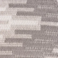 Möbelstoff Polsterstoff OLIMPIA Zickzack Chevron grau 1,40m Breite