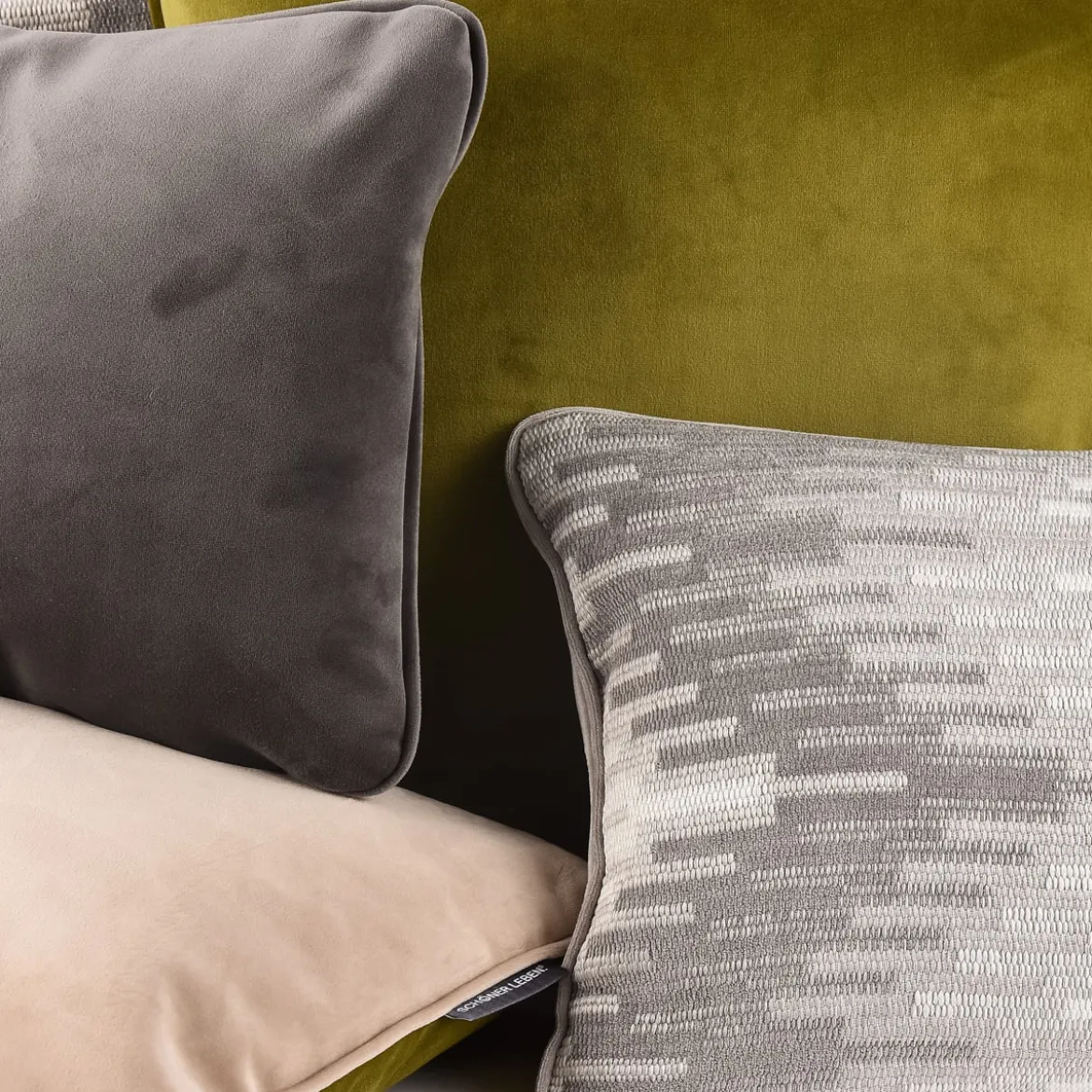 Möbelstoff Polsterstoff OLIMPIA Zickzack Chevron grau 1,40m Breite