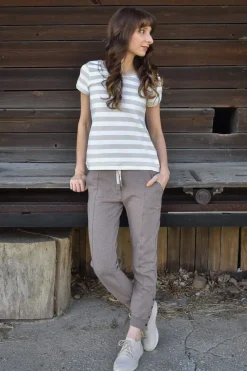 Meine Herzenswelt Damen Schnittmuster Sweathose meine Abby Papierschnittmuster Gr. 32-58