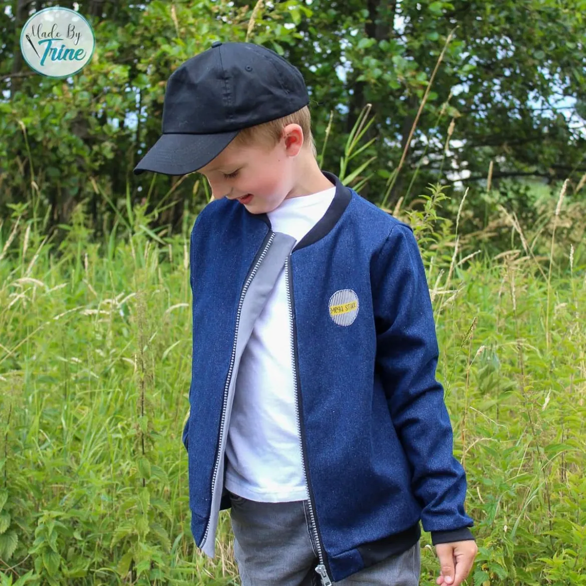 Meine Herzenswelt Kinder Schnittmuster Blouson deine Havanna Papierschnittmuster Gr. 116-176