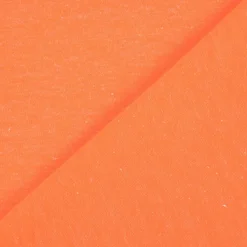 Melange Jersey NEON einfarbig neon orange meliert 1,45m Breite