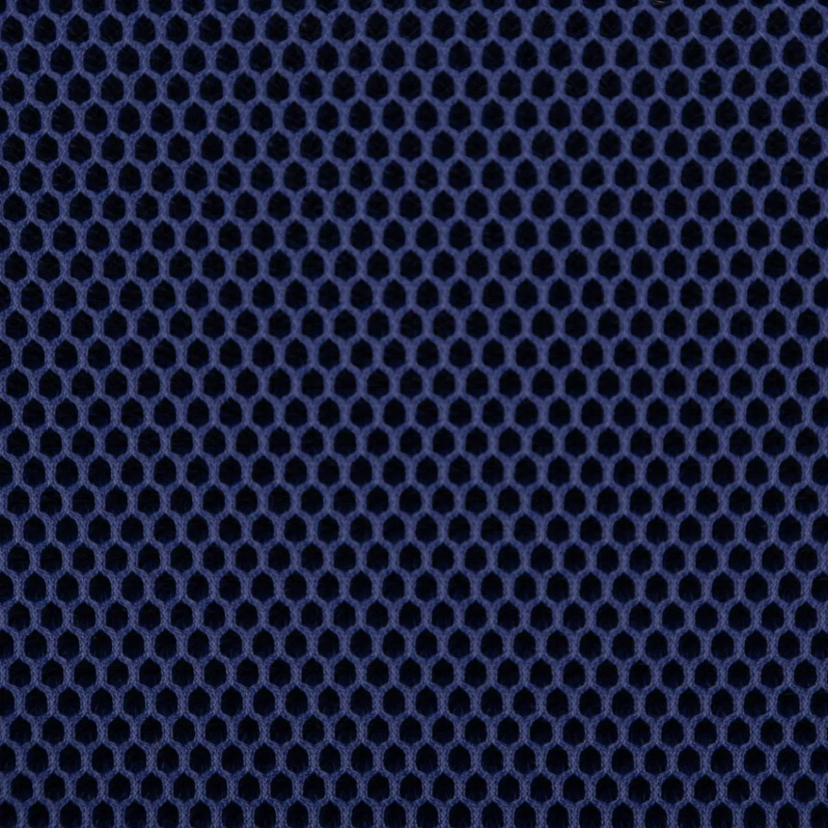 Mesh Stoff 3D Wabenstruktur Martindale 30.000 tintenblau schwarz 150cm Stoffbreite