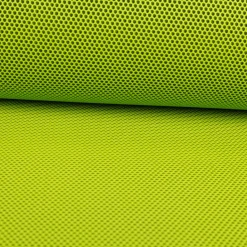Mesh Stoff 3D Wabenstruktur Martindale 30.000 limegrün schwarz 150cm Stoffbreite