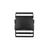 Metall-Steckverschluss Gurtverschluss Buckle Steckschnalle schwarz matt 40mm