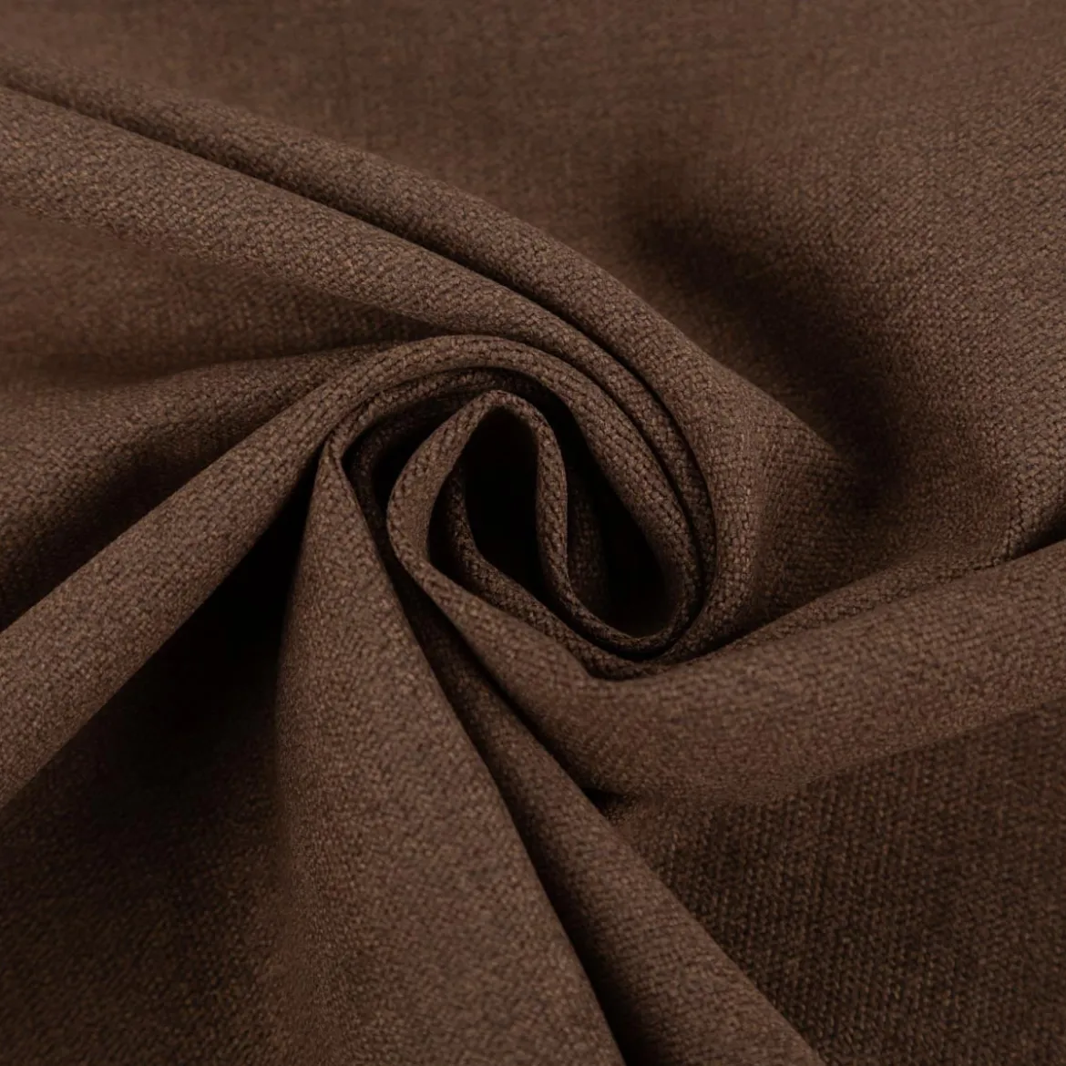 Microfaser Polsterstoff Möbelstoff Matras uni meliert mocca 1,40m Breite