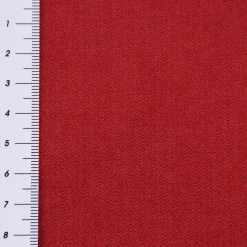 Microfaser Polsterstoff Möbelstoff Matras uni meliert rot 1,40m Breite