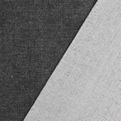 Microfaser Polsterstoff Möbelstoff Matras uni meliert anthrazit 1,40m Breite