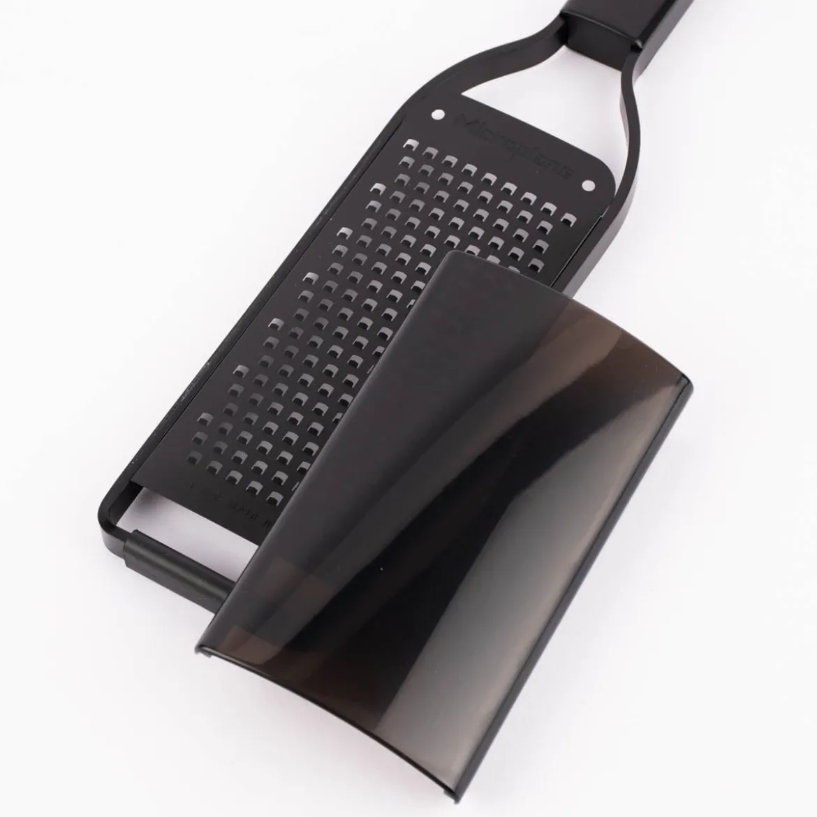 Microplane Black Sheep Serie Reibe grob Edelstahl matt schwarz 31x6,4cm