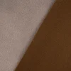 Mikrofaser Polsterstoff Möbelstoff Lederoptik Microfiber Deluxe hellgrau 1,42m Breite