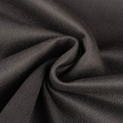 Mikrofaser Polsterstoff Möbelstoff Lederoptik Microfiber Deluxe dunkelgrau 1,42m Breite