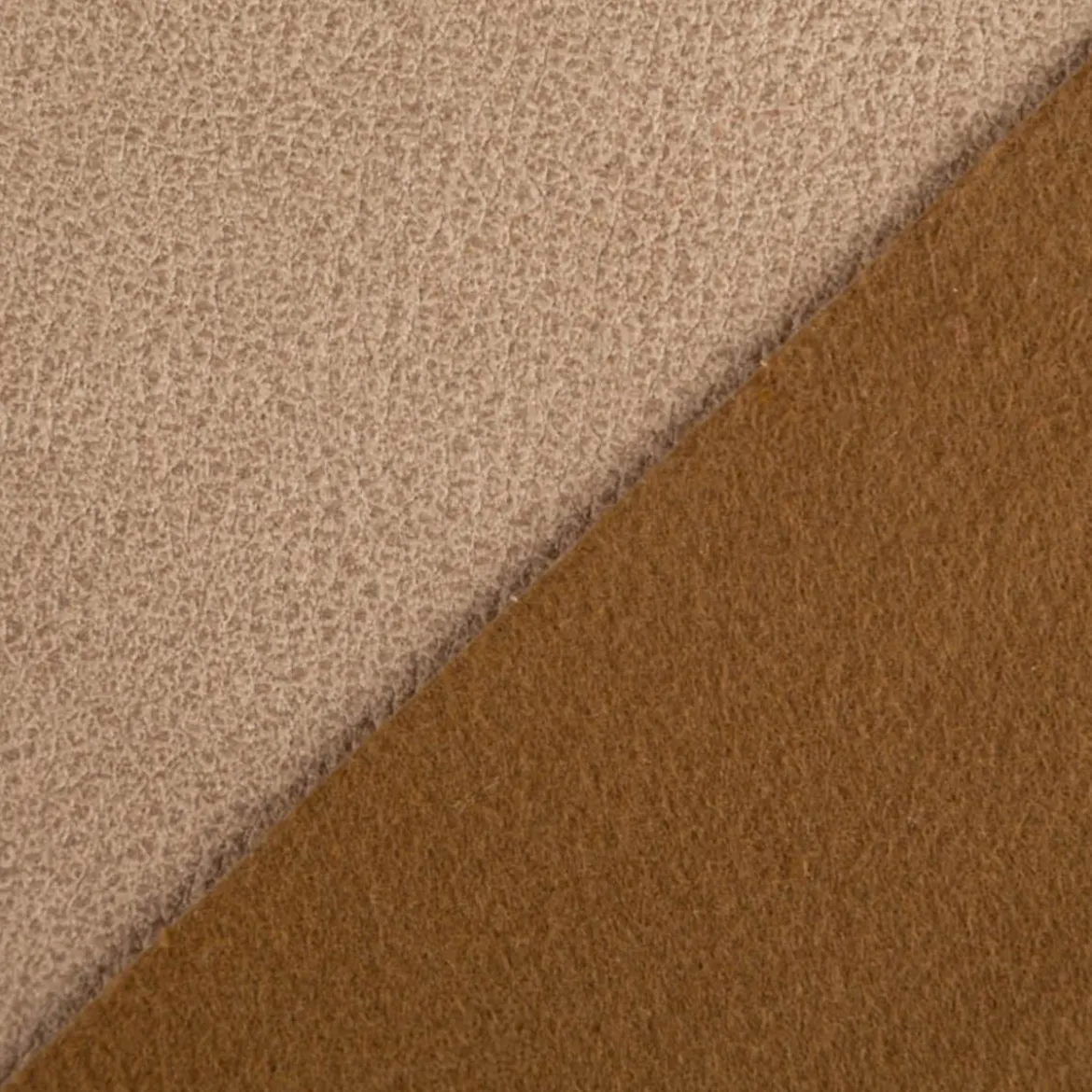 Mikrofaser Polsterstoff Möbelstoff Lederoptik Microfiber Deluxe new beige 1,42m Breite