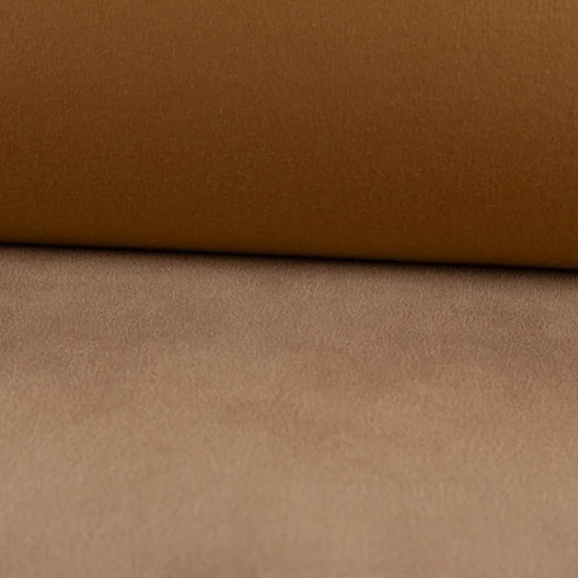 Mikrofaser Polsterstoff Möbelstoff Lederoptik Microfiber Deluxe new beige 1,42m Breite