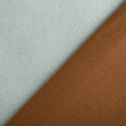 Mikrofaser Polsterstoff Möbelstoff Lederoptik Microfiber Deluxe cloud blau 1,42m Breite