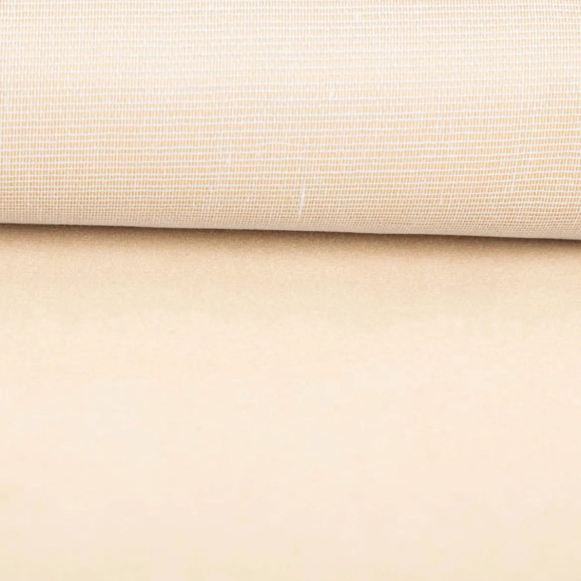 Mikrofaser Polsterstoff strapazierfähig uni beige 1,40m Breite