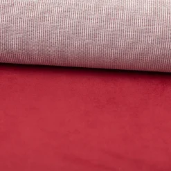 Mikrofaser Polsterstoff uni rot 1,40m Breite
