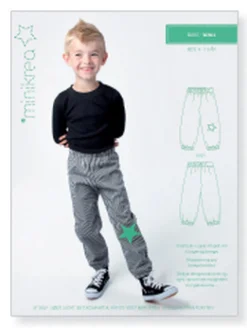 Minikrea Schnittmuster Hose BUKS 4-10 Jahre