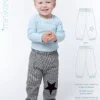 Minikrea Schnittmuster Hose BUKS 1/2 -3 Jahre