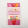 Mini-Schokotafel "abersowasvonglückwunsch" rosa goldveredelt 30g von Grafik Werkstatt