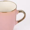 Mix and Match Tasse Keramik Glasur an Griff und Rand 340ml 8,5x12x10cm