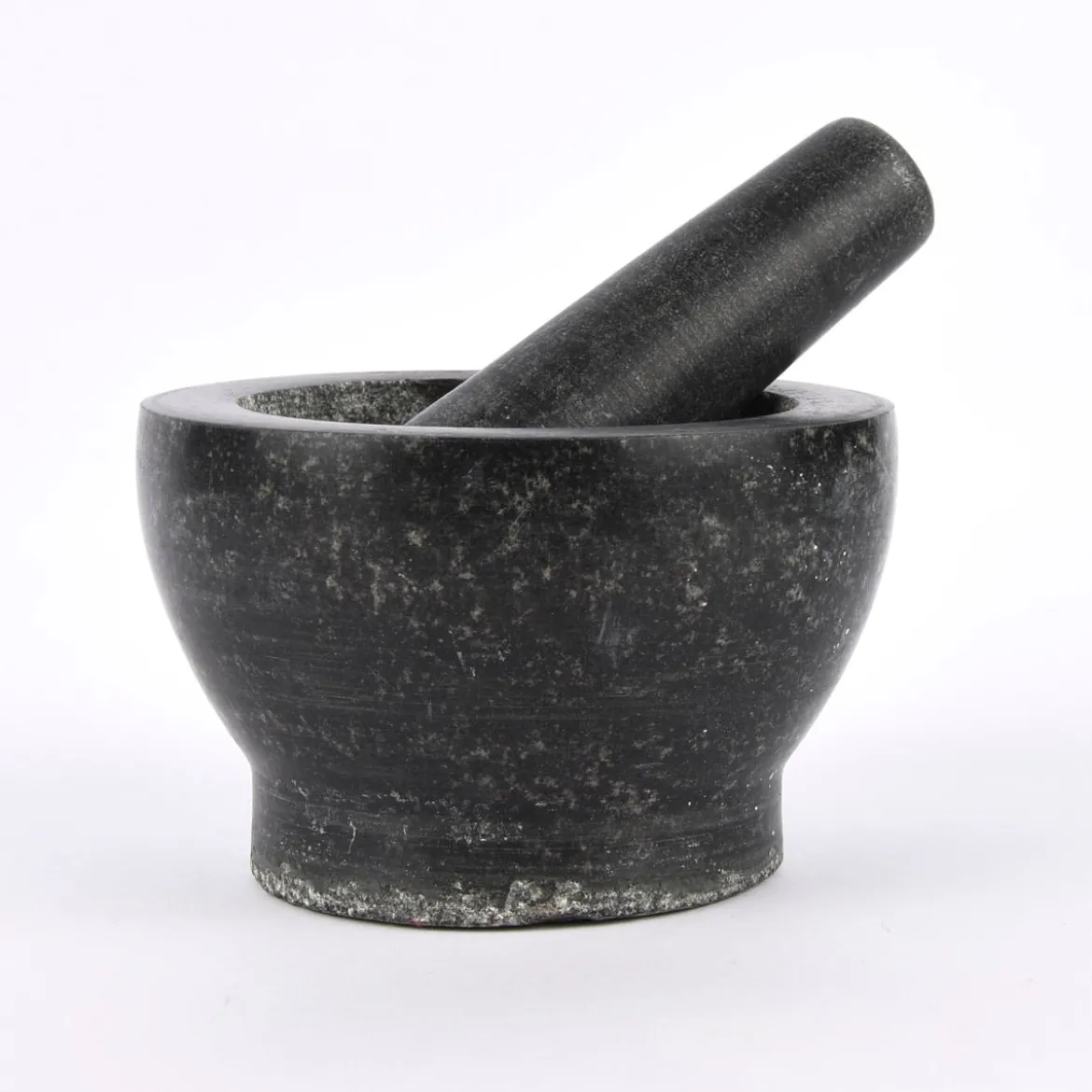 Mörser 2teilig Granit schwarz 18x11,5cm