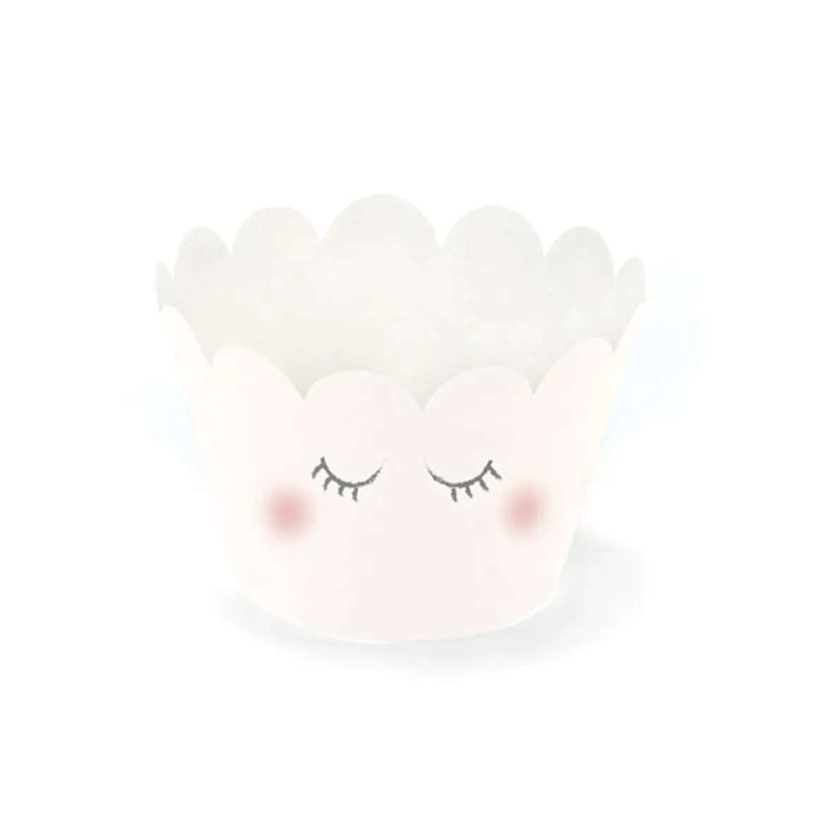Muffin Cupcake Förmchen Einhorn bunt 6 Stück 5x7,5x5cm