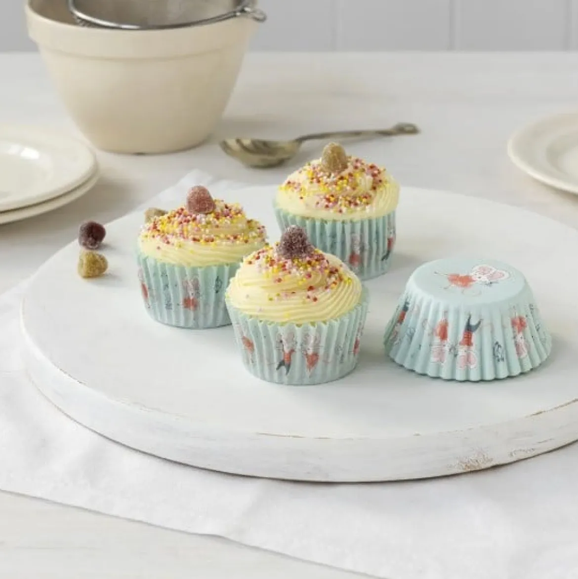 Muffinförmchen Mimi and Milo 50Stk von Rex London