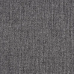 Musselin Stoff Baumwolle einfarbig grau meliert 1,35m Breite