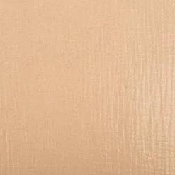 Musselin Stoff Baumwolle Glitzer Beige 1,36m Breite
