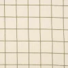Musselin Stoff Baumwolle Meterware Gitterkaro beige khakigrün 1,30m Breite