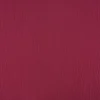 Musselin Stoff Baumwolle Organic Bio einfarbig bordeaux rot 1,30m Breite