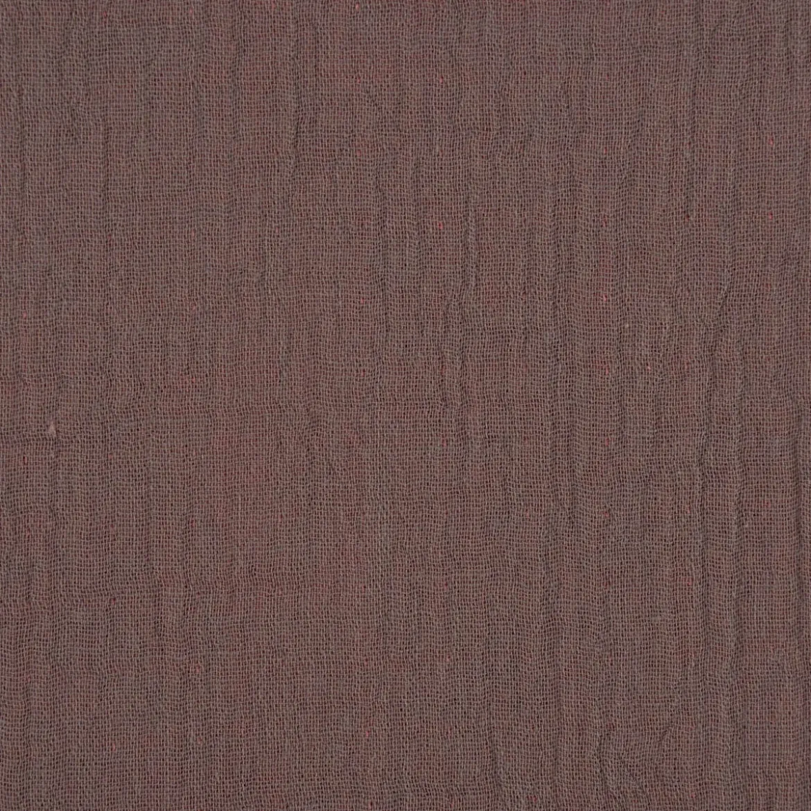 Musselin Stoff Baumwolle Organic Bio Doubleface zweifarbig dunkelgrau altrosa 1,35m Breite