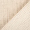 Musselin Stoff Baumwollstoff Leinen natur 1,3m Breite