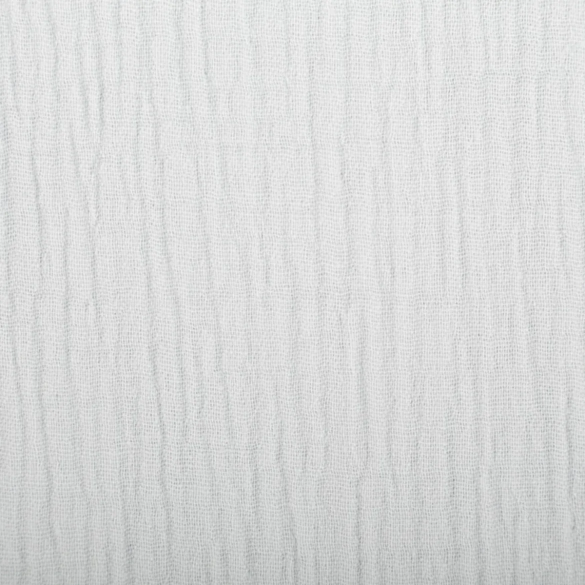 Musselin Stoff Baumwollstoff Double Gauze uni Hellblau 130 cm