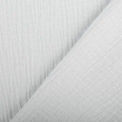 Musselin Stoff Baumwollstoff Double Gauze uni Hellblau 130 cm