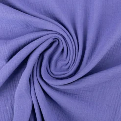 Musselin Stoff Bio Baumwolle einfarbig lavendel lila 1,30m Breite