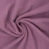 Musselin Stoff Bio Baumwolle einfarbig purple lila 1,30m Breite