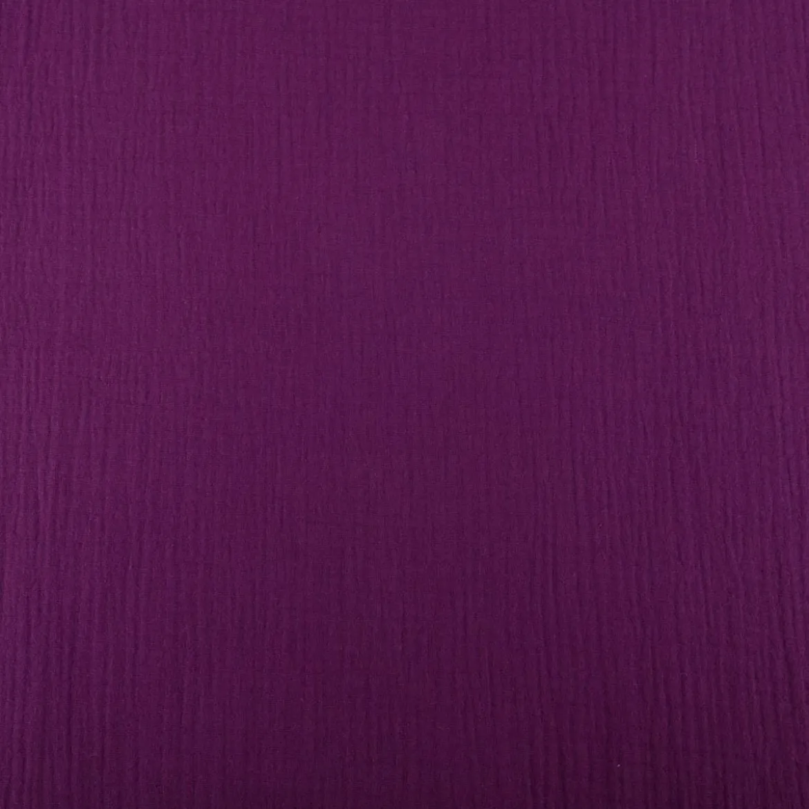 Musselin Stoff Double Gauze einfarbig aubergine 1,35m Breite