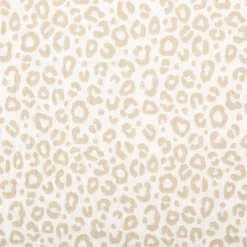 Musselin Stoff Panther wollweiß beige 1,50m Breite
