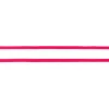 Neon-Borte Band gestreift neonpink weiß Meterware Breite: 25mm
