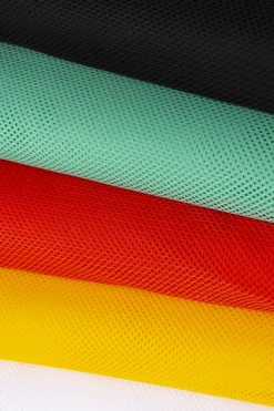 Netzstoff Netzfutter Mesh dünn weiß 1,48m Breite