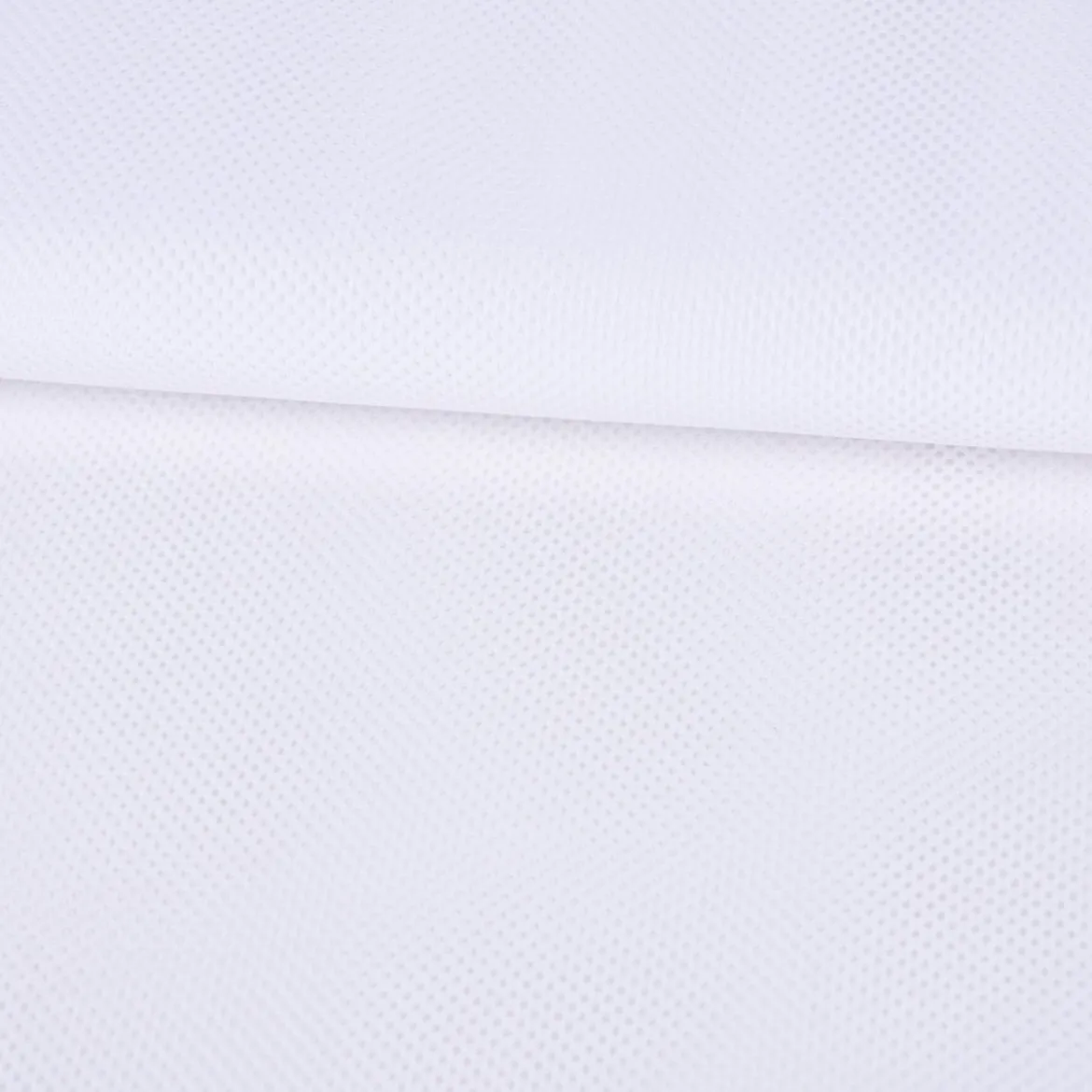 Netzstoff Netzfutter Mesh dünn weiß 1,48m Breite