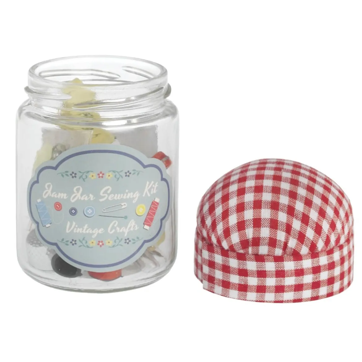 Nähzubehör Set Nadelkissen Sewing Kit 12x7cm