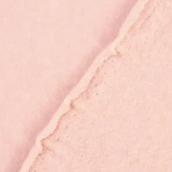 Organic Baumwoll-Fleece Bio-Fleece einfarbig rosa meliert