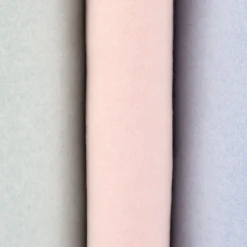 Organic Baumwoll-Fleece Bio-Fleece einfarbig rosa meliert