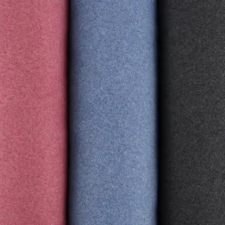 Organic Baumwoll-Fleece Bio-Fleece einfarbig dunkelgrau meliert